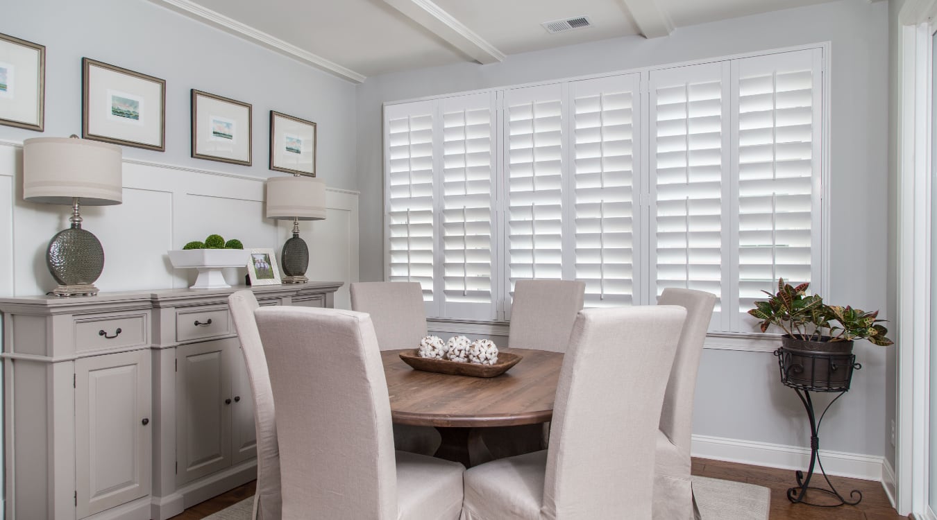 shutters in Sacramento living room